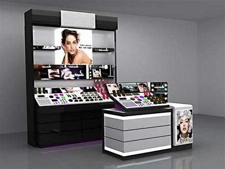 Cosmetics Display Shelves