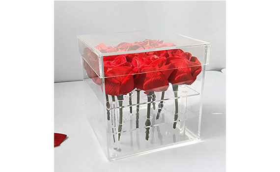 Custom Acrylic Flower Box