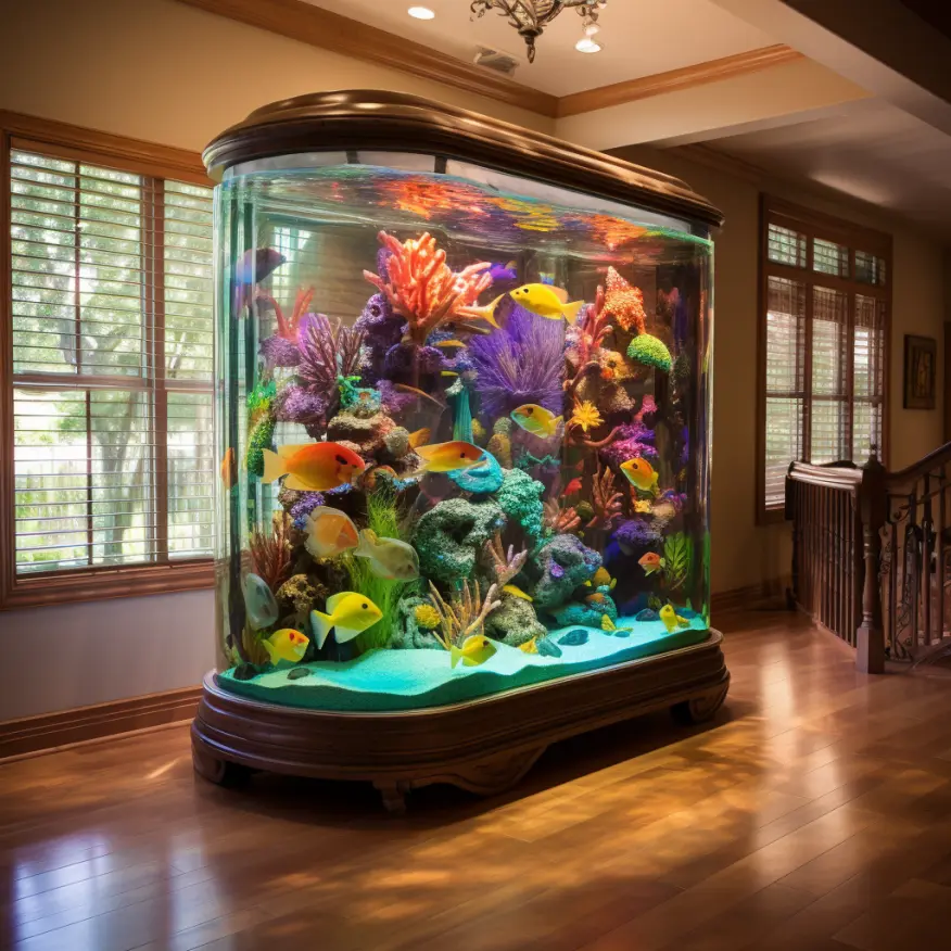 large acrylic fish tanks